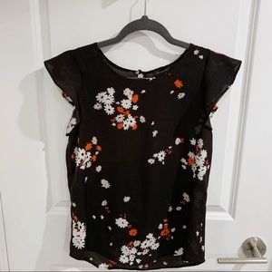 Ann Taylor Printed Blouse